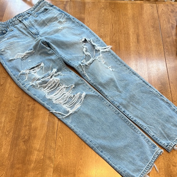 9. AG Womens Distressed Jeans Phoebe vintage Size 25 - Picture 9 of 9